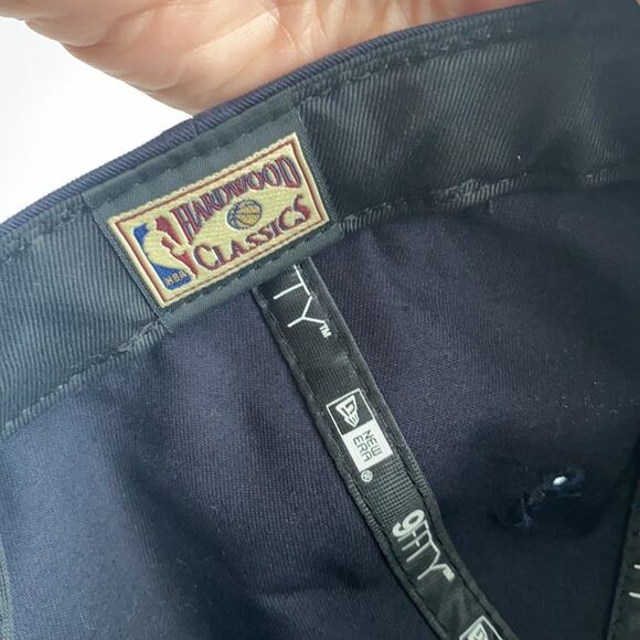 New Era 9Fifty Indiana Pacers flat bill SnapBack Ball Cap - Picture 7 of 9